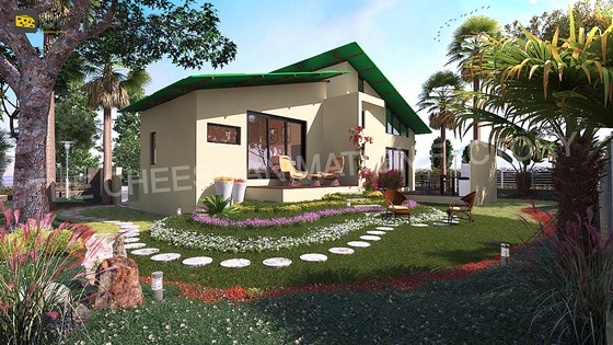 3D Rendering : 3D Walkthrough Animation Design studio. 