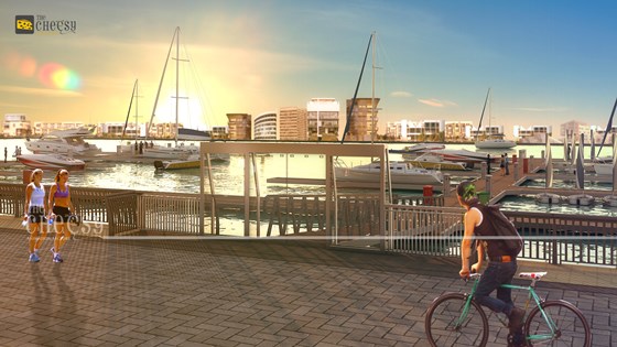 3D Rendering : 3D Walkthrough Animation Design studio. 